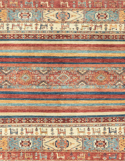 Abstract Brown Modern Rug, abs2377
