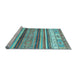 Sideview of Machine Washable Abstract Light Blue Modern Rug, wshabs2377lblu