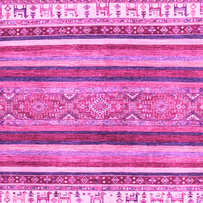 Machine Washable Abstract Pink Modern Rug, wshabs2377pnk