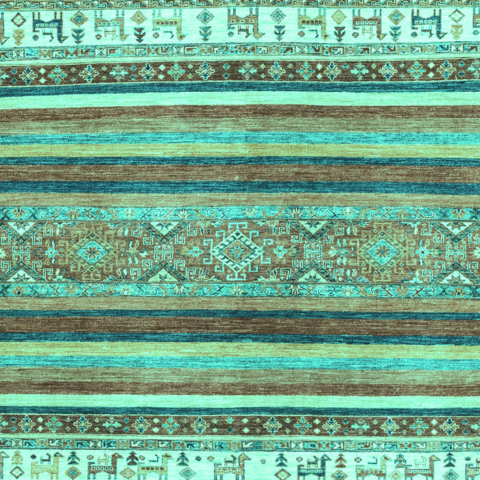 Abstract Turquoise Modern Rug, abs2377turq