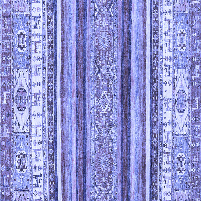 Square Machine Washable Abstract Blue Modern Rug, wshabs2377blu