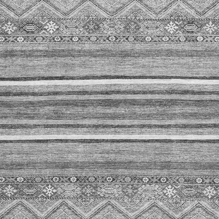 Machine Washable Abstract Gray Modern Rug, wshabs2378gry