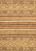 Abstract Brown Modern Rug, abs2378brn