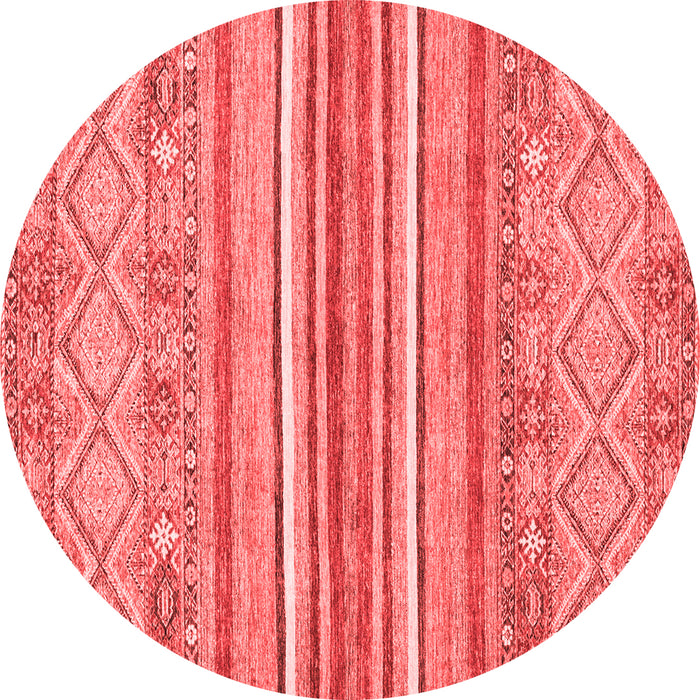 Abstract Red Modern Rug, abs2378red