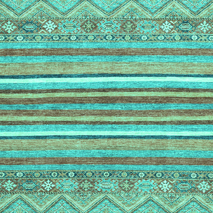 Abstract Turquoise Modern Rug, abs2378turq