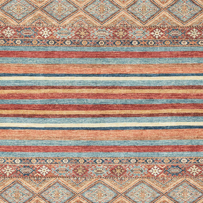 Abstract Tan Brown Modern Rug, abs2378