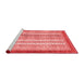 Modern Red Washable Rugs