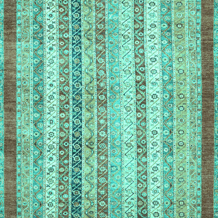 Abstract Turquoise Modern Rug, abs2379turq