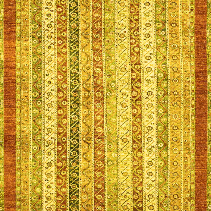 Abstract Yellow Modern Rug, abs2379yw