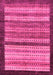 Machine Washable Abstract Pink Modern Rug, wshabs237pnk