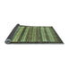 Sideview of Abstract Light Blue Modern Rug, abs237lblu