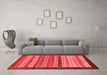 Modern Red Washable Rugs