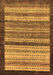 Machine Washable Abstract Brown Modern Rug, wshabs237brn