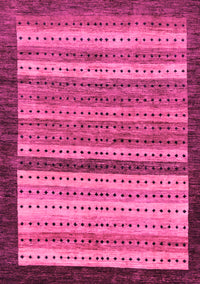 Abstract Pink Modern Rug, abs237pnk