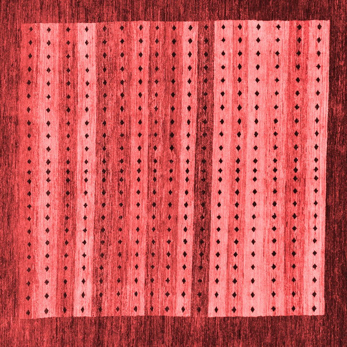 Abstract Red Modern Rug, abs237red