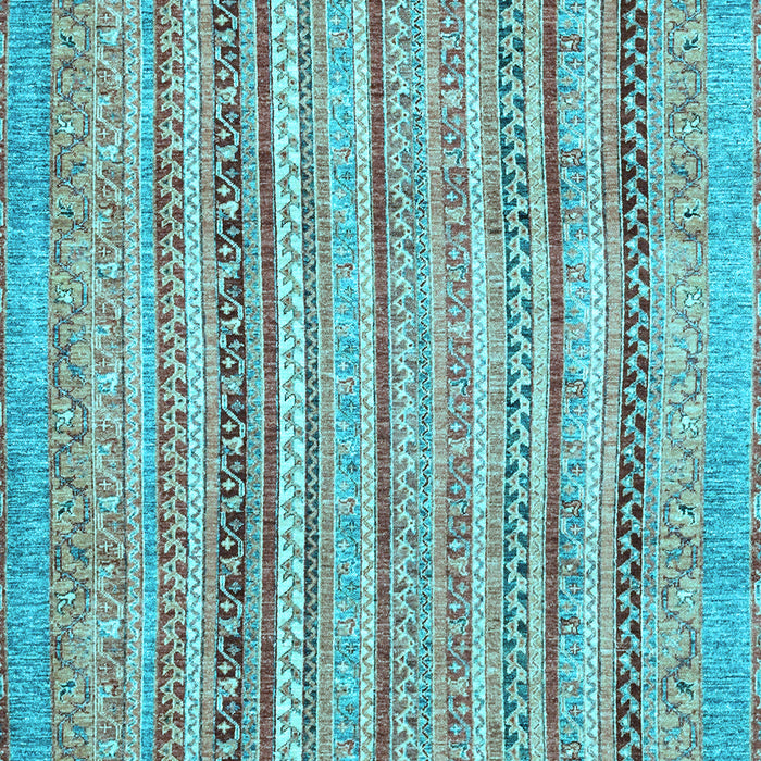 Abstract Light Blue Modern Rug, abs2380lblu