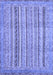 Abstract Blue Modern Rug, abs2380blu