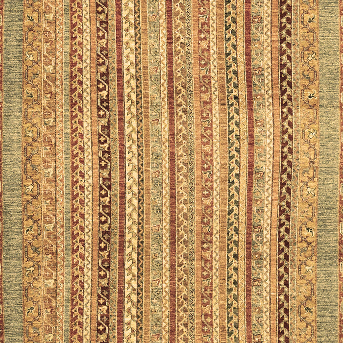 Machine Washable Abstract Brown Modern Rug, wshabs2380brn