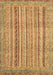 Abstract Brown Modern Rug, abs2380brn