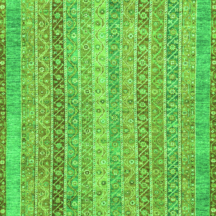 Abstract Green Modern Rug, abs2381grn