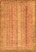 Abstract Orange Modern Rug, abs2381org