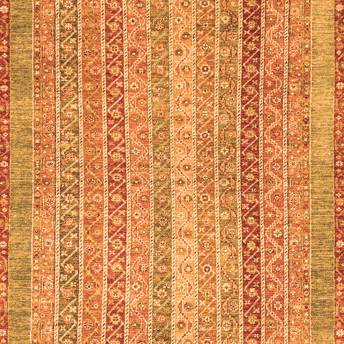 Abstract Orange Modern Rug, abs2381org