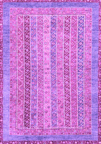 Abstract Purple Modern Rug, abs2381pur