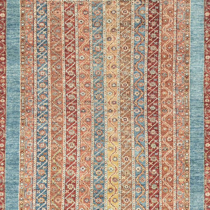 Abstract Rust Pink Modern Rug, abs2381