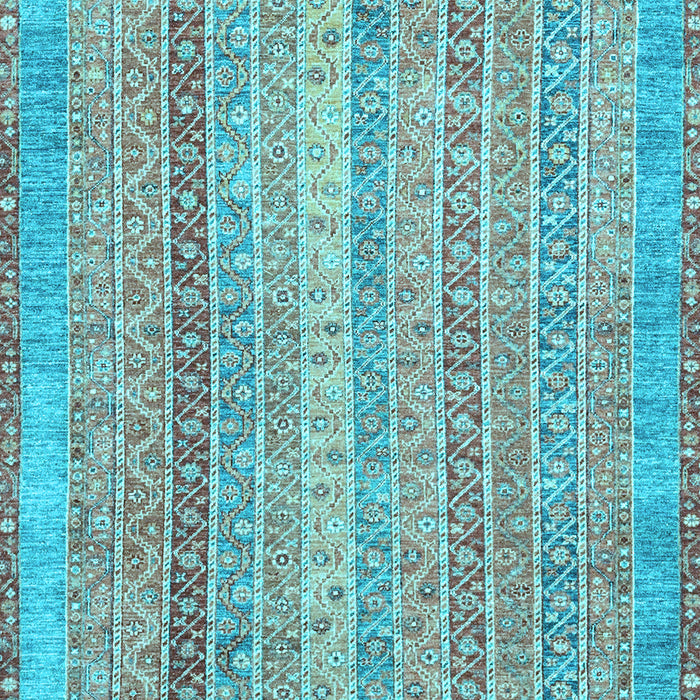 Abstract Light Blue Modern Rug, abs2381lblu
