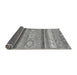 Sideview of Abstract Gray Modern Rug, abs2382gry