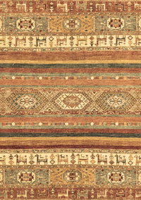 Abstract Brown Modern Rug, abs2382brn