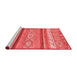 Modern Red Washable Rugs