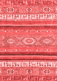 Abstract Red Modern Rug, abs2382red