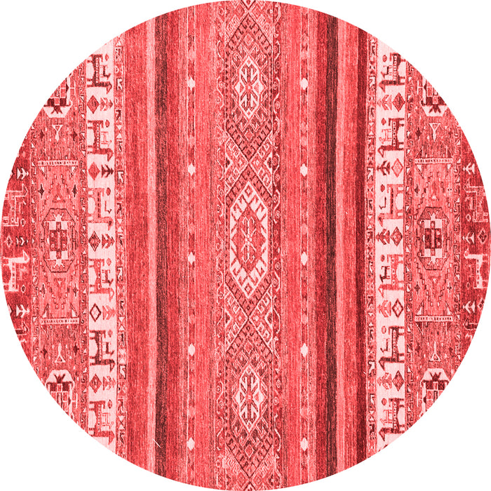 Machine Washable Abstract Red Modern Rug, wshabs2382red