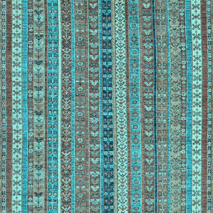 Machine Washable Abstract Light Blue Modern Rug, wshabs2383lblu