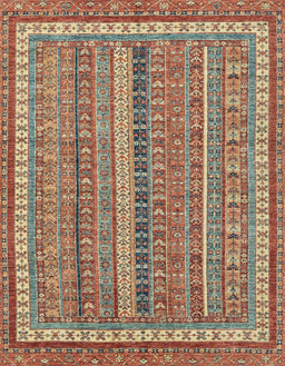 Abstract Camel Brown Modern Rug, abs2383
