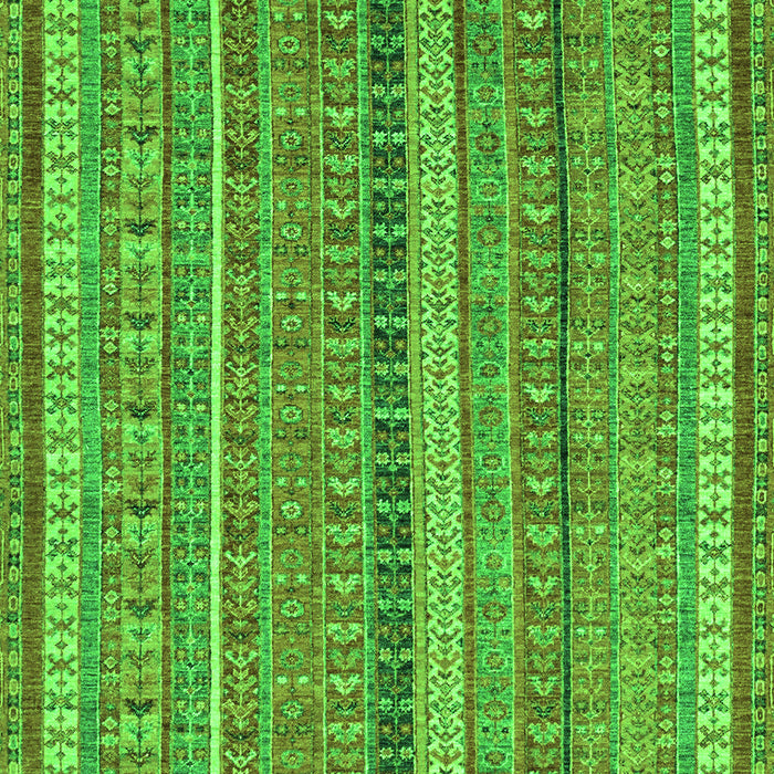 Abstract Green Modern Rug, abs2383grn