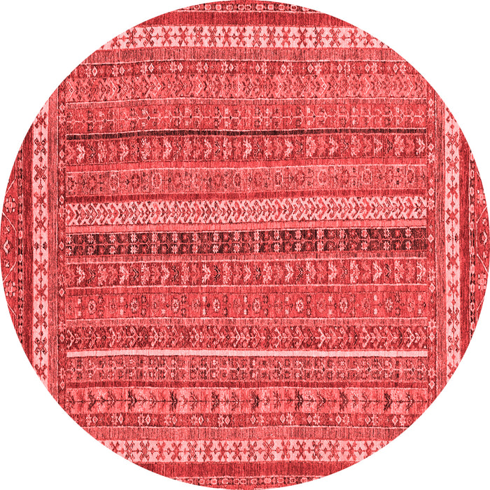 Machine Washable Abstract Red Modern Rug, wshabs2383red