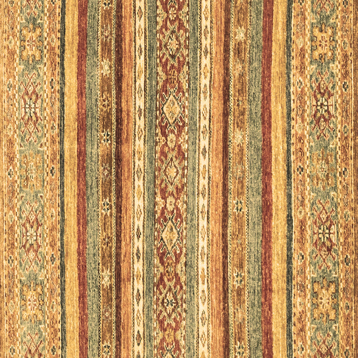 Square Machine Washable Abstract Brown Modern Rug, wshabs2384brn