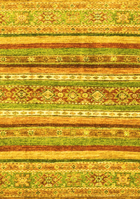 Abstract Yellow Modern Rug, abs2384yw