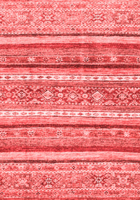 Abstract Red Modern Rug, abs2384red