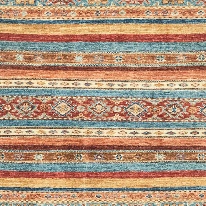 Machine Washable Abstract Red Rug, wshabs2384