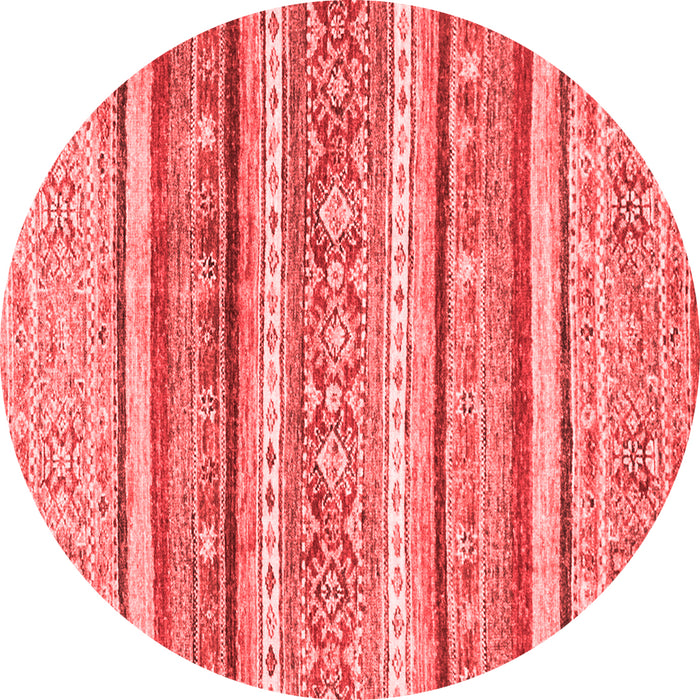 Abstract Red Modern Rug, abs2384red