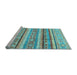 Sideview of Machine Washable Abstract Light Blue Modern Rug, wshabs2384lblu