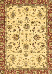 Oriental Brown Traditional Rug, abs2385brn