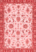 Oriental Red Traditional Area Rugs