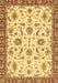 Machine Washable Oriental Brown Traditional Rug, wshabs2385brn