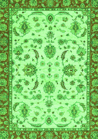 Oriental Green Traditional Rug, abs2385grn