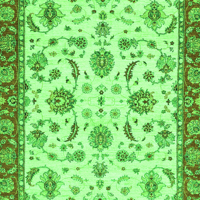 Oriental Green Traditional Rug, abs2385grn
