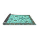 Sideview of Oriental Light Blue Traditional Rug, abs2385lblu